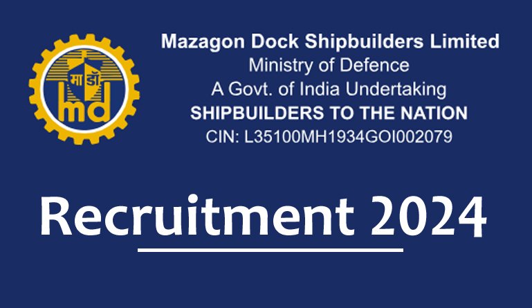 Mazagon Dock Trade Apprentice Recruitment 2024