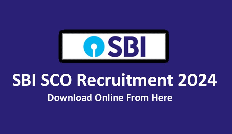 SBI SCO Recruitment 2024