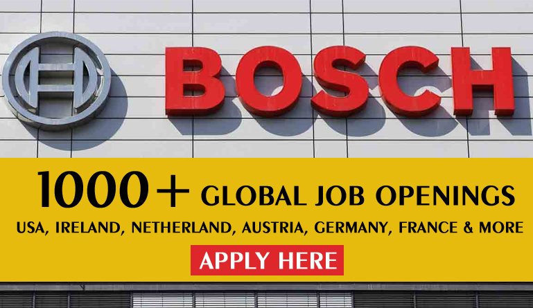 Bosch Careers 2025