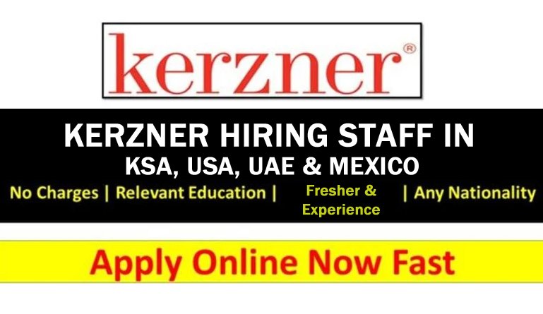 Kerzner Hiring 2024