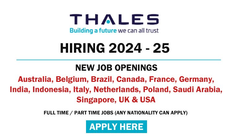 Thales Careers 2025