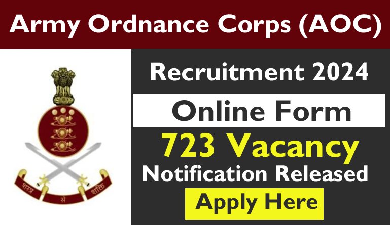 Army Ordnance Corps Recruitment 2024