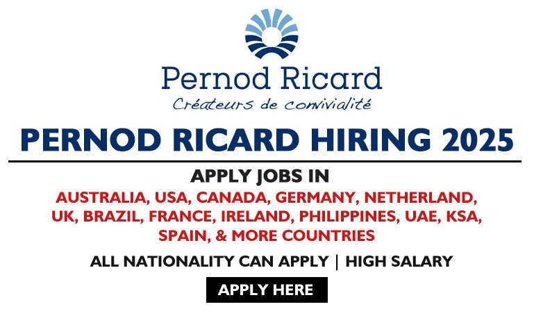 Job Opportunities at Pernod Ricard