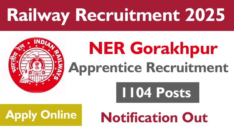 RRC NER Gorakhpur Apprentice Recruitment 2025