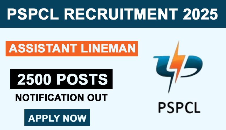 PSPCL Assistant Lineman Recruitment 2025