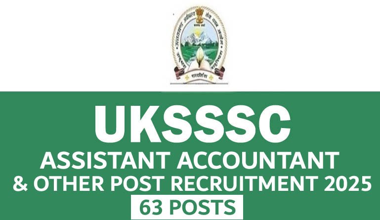 UKSSSC Assistant Accountant